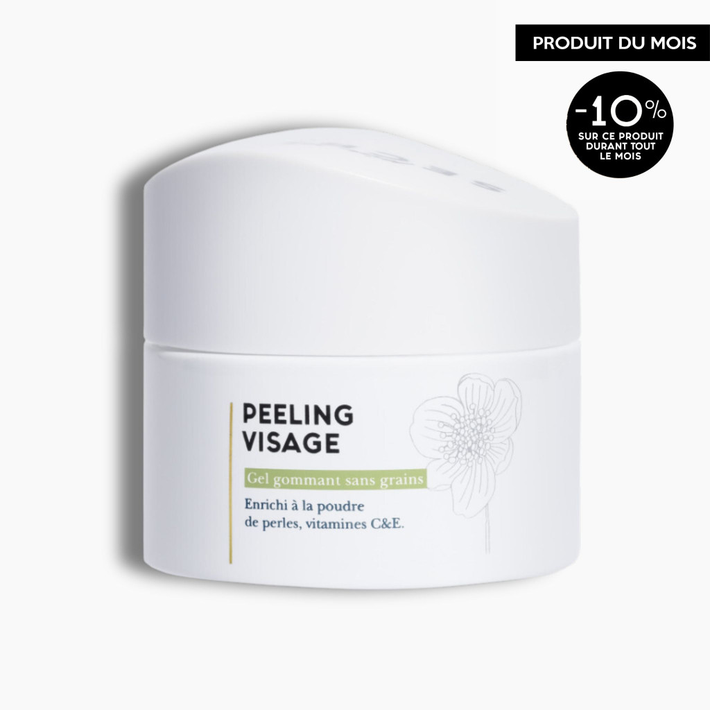 Gel gommant visage sans grains